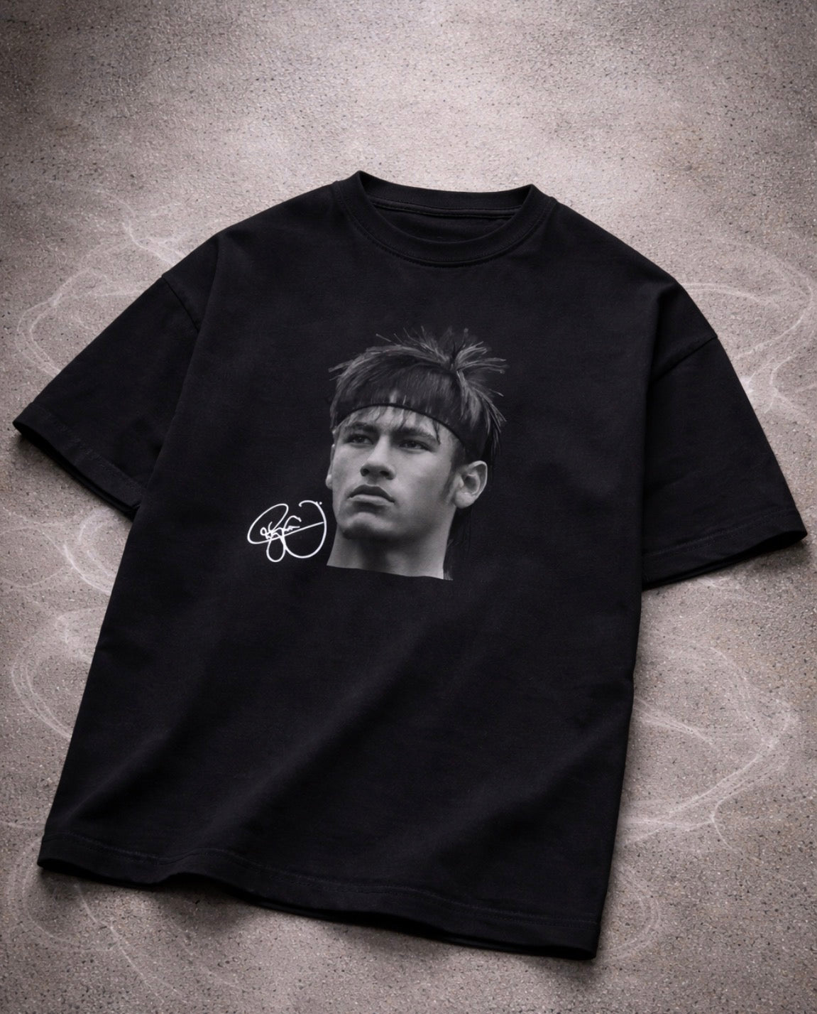 AVENSE® Monochrome Icon Tee — Oversized Streetwear Fit